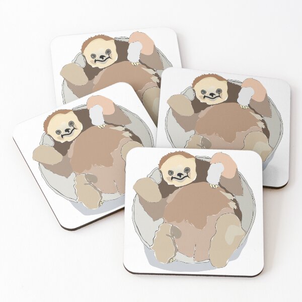 Item preview, Happy Sloth Relaxing designed and sold by KerCar.