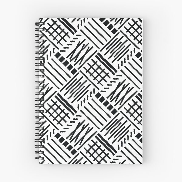 Item preview, Hand-drawn Crossing Lines Pattern – Black designed and sold by RoguePatterns.