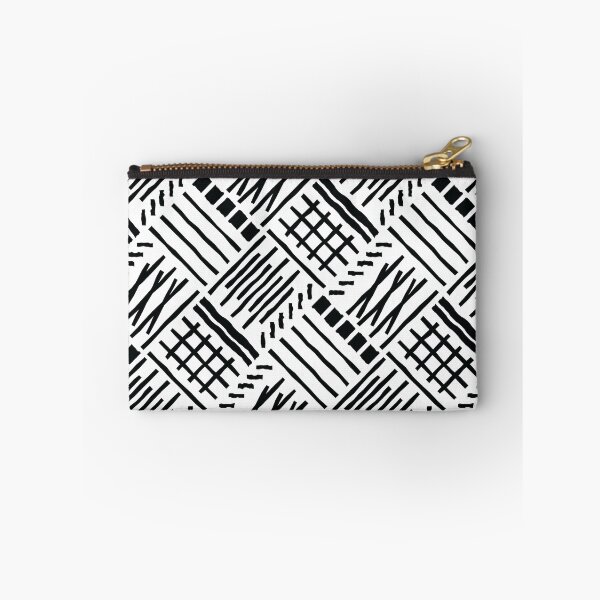 Item preview, Hand-drawn Crossing Lines Pattern – Black designed and sold by RoguePatterns.