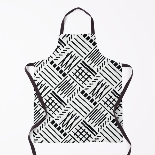 Item preview, Hand-drawn Crossing Lines Pattern – Black designed and sold by RoguePatterns.
