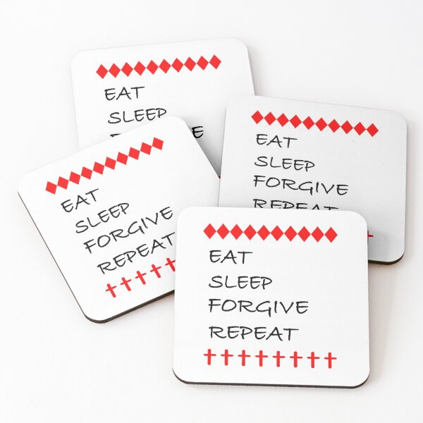 Item preview, Eat, Sleep, FORGIVE, Repeat Graphic designed and sold by EdwardMonet.