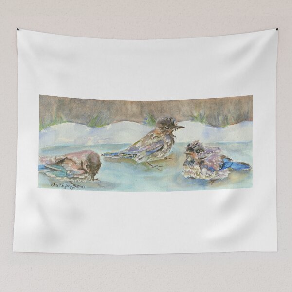 Item preview, Fledgling Birdbath designed and sold by Sherree Rodriguez.