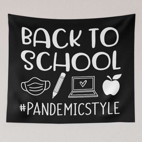 Item preview, Back To School 2020, Learning Online, Mask, Learning Home, Zoom Teacher, Teaching From a Distance, Online education designed and sold by UniqueStylistic.