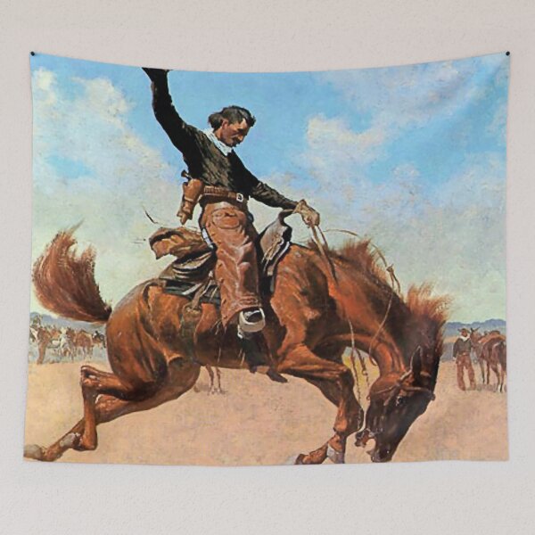Item preview, “The Buck Jumper” by Frederic Remington designed and sold by PatricianneK.