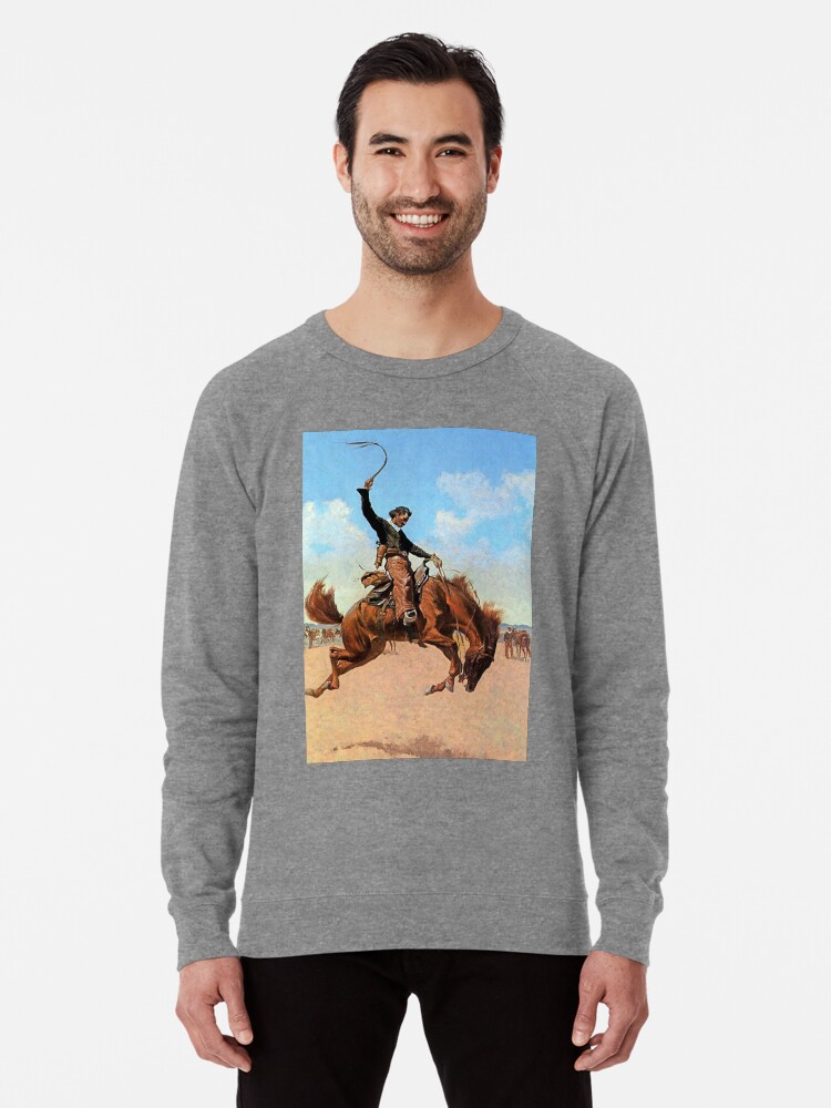 The Buck Jumper by Frederic Remington