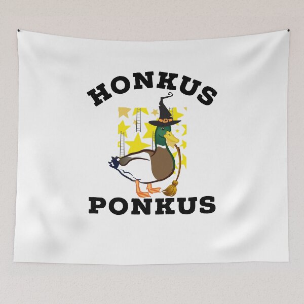 Item preview, Funny Halloween Witches Duck Cute Honkus Ponkus designed and sold by junaid ali.