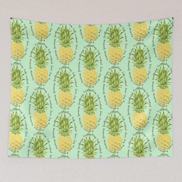 Item preview, Pineapple (Fruit of the Spirit) designed and sold by KingdomVision.