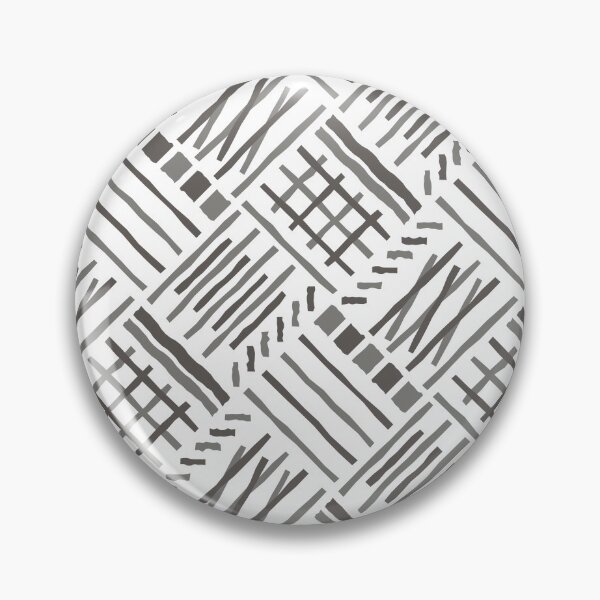 Item preview, Hand-drawn Crossing Lines Pattern – Gray designed and sold by RoguePatterns.