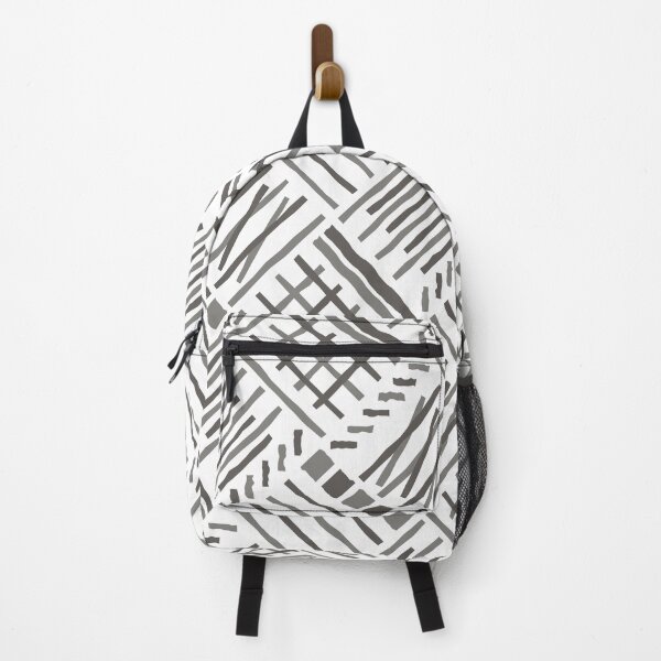 Item preview, Hand-drawn Crossing Lines Pattern – Gray designed and sold by RoguePatterns.