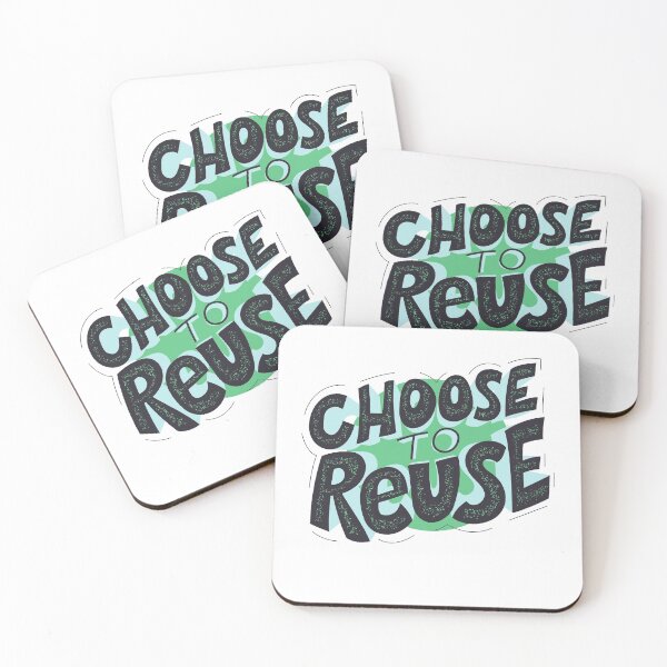 Item preview, Choose to reuse: Ban single use plastic designed and sold by littlehapa.