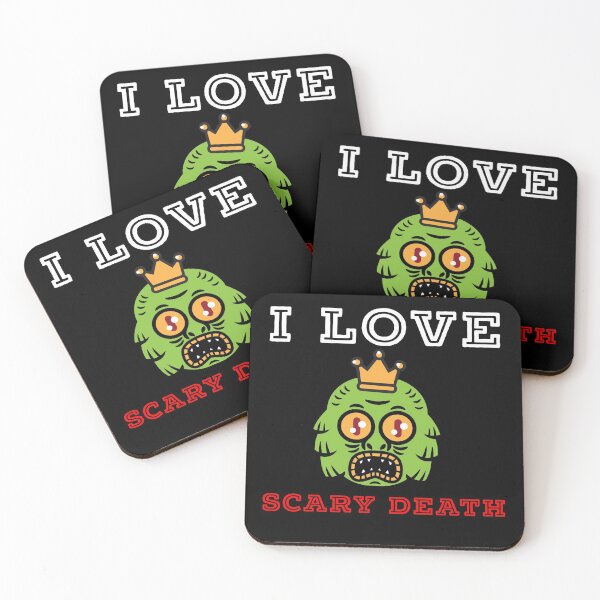 Item preview, I Love Scary Death Halloween Day designed and sold by junaid ali.