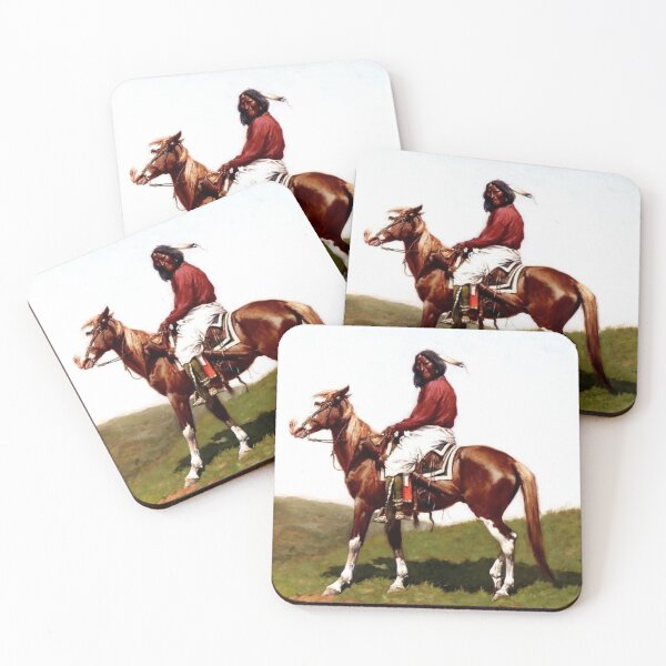 Item preview, “Comanche Brave Fort Reno” by Frederic Remington designed and sold by PatricianneK.