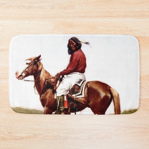 Item preview, “Comanche Brave Fort Reno” by Frederic Remington designed and sold by PatricianneK.