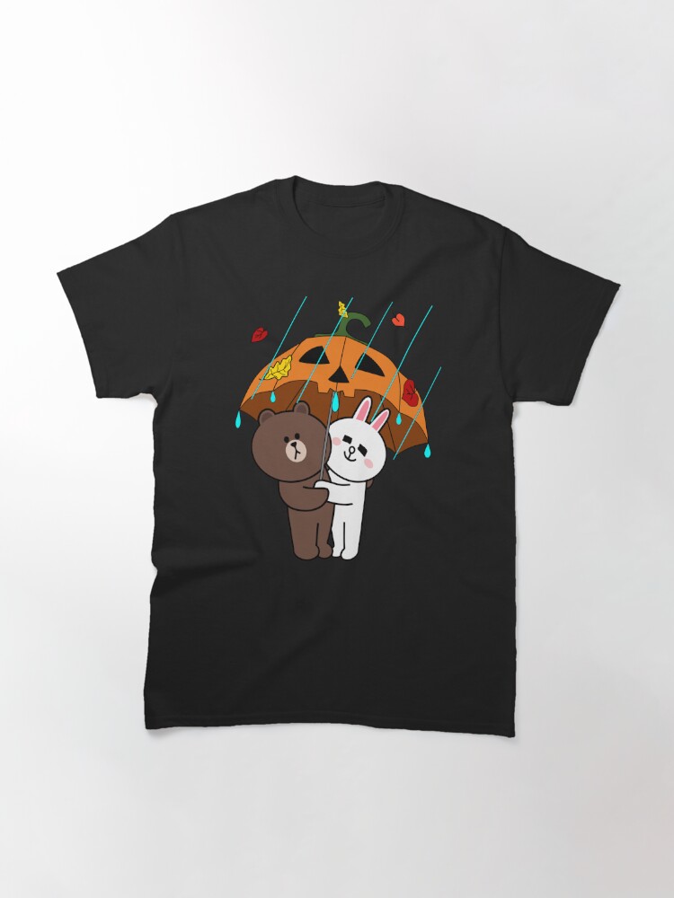 cony and brown t shirt