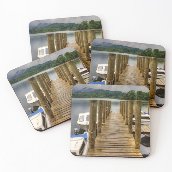 Item preview, Wooden Pier at Derwentwater designed and sold by tomg.