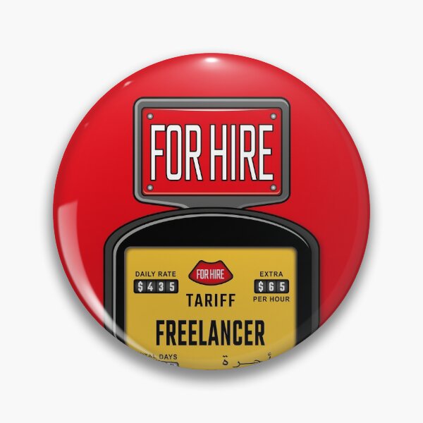 Item preview, Freelancer for Hire - Red Edition designed and sold by Amjad. MR.