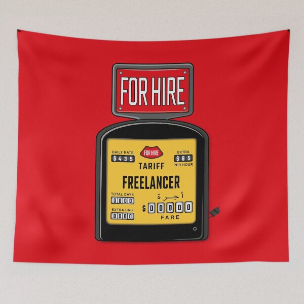 Item preview, Freelancer for Hire - Red Edition designed and sold by Amjad. MR.