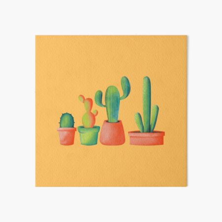 92 Cacti ideas  cactus art, cactus paintings, cactus painting