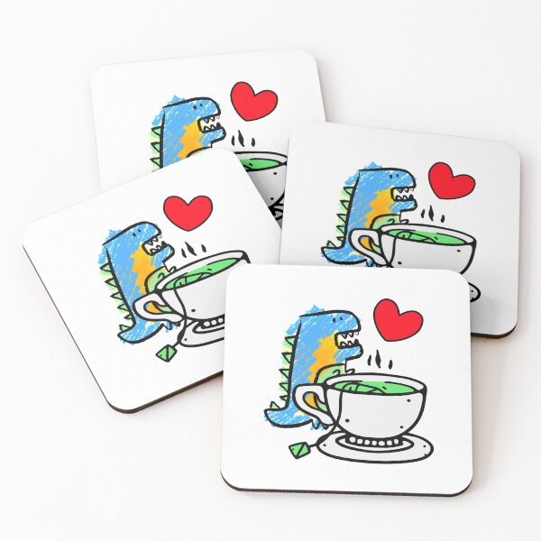 Item preview, Tea-Rex in Love designed and sold by CozyMarket.