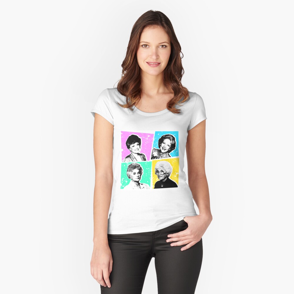 Item preview, Fitted Scoop T-Shirt designed and sold by Pop-Tacular.