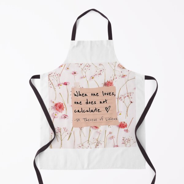 Item preview, Saint Therese of Lisieux Quote on Love designed and sold by SabrinaM77.