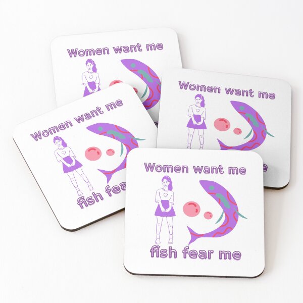 Item preview, Women Want Me Fish Fear Me designed and sold by Medbouhouch.
