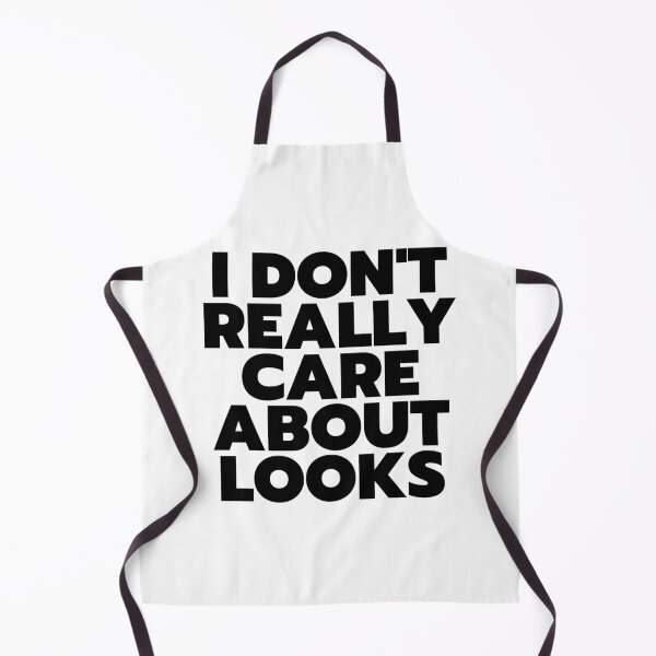 Item preview, "I Don't Really Care About Looks" - White Lie Party Print designed and sold by TopTrendNow.