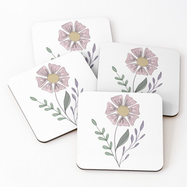 Item preview, pink wildflower  designed and sold by mira-artsy.