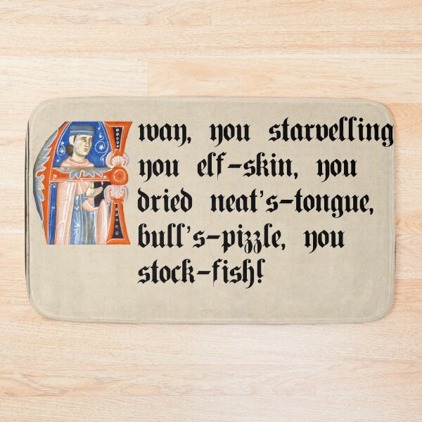 Item preview, Shakespearean Insults IV designed and sold by brushandframes.