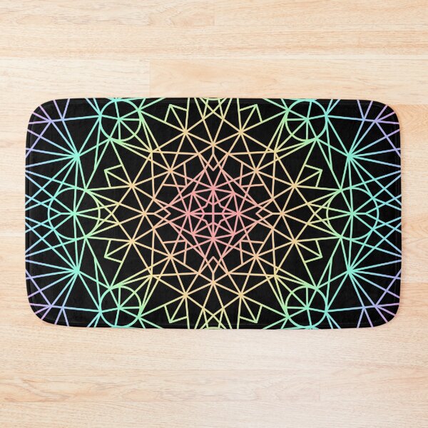Item preview, Colorful Sacred Geometry mandala designed and sold by trajeado14.