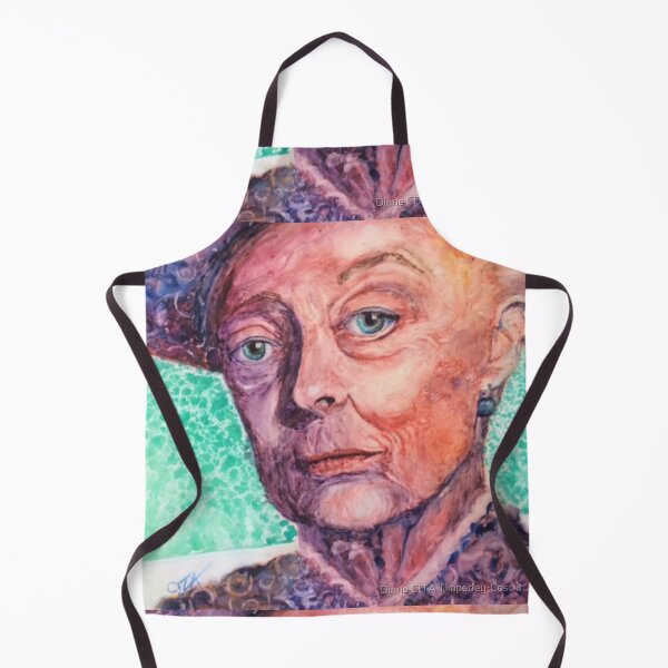 Item preview, Maggie Forever, Downton Abbey Art, Famous Actress Portrait, British Actress, Watercolor Portrait designed and sold by dianecita.