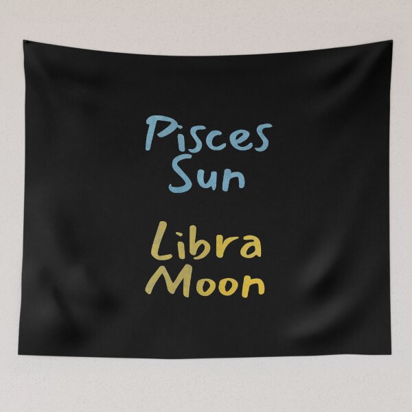 Item preview, Pisces Sun Libra Moon Text designed and sold by leomooncreates.