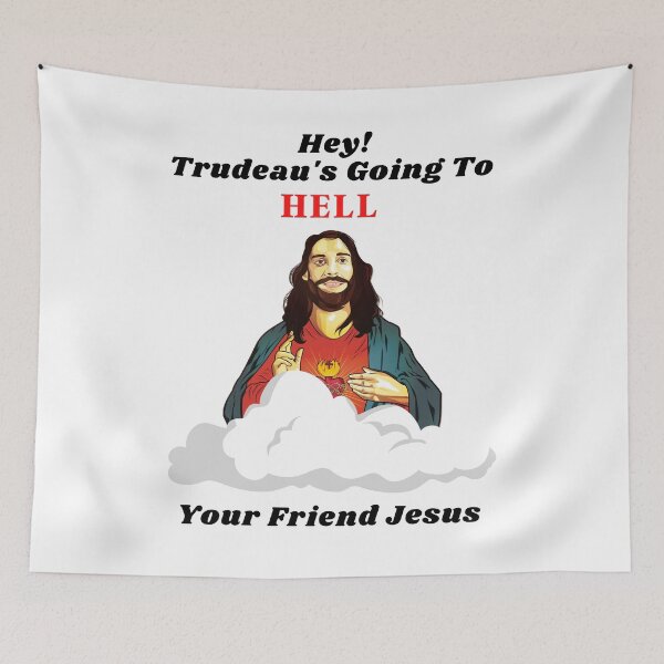 Item preview, Justin Trudeau Going To Hell designed and sold by KomarDesigns.