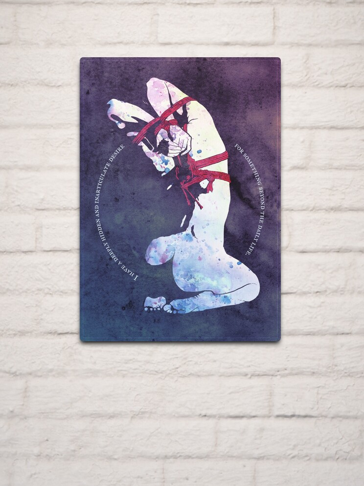 Impression photo for Sale avec l'œuvre « Oeuvre de Shibari - Art de la corde  » de l'artiste PraetorianX