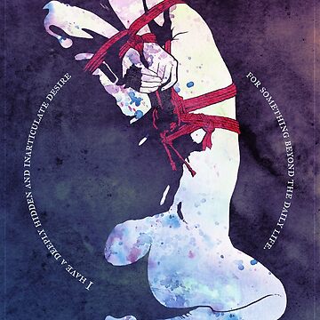 Shibari artwork - Rope art  Poster for Sale by PraetorianX