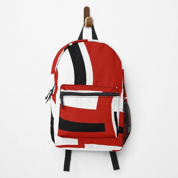 Item preview, White and black on red III designed and sold by Tiia Vissak.