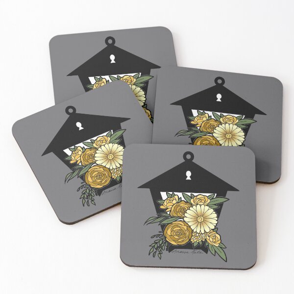 Item preview, Floral Lantern Gold designed and sold by kilobyte.