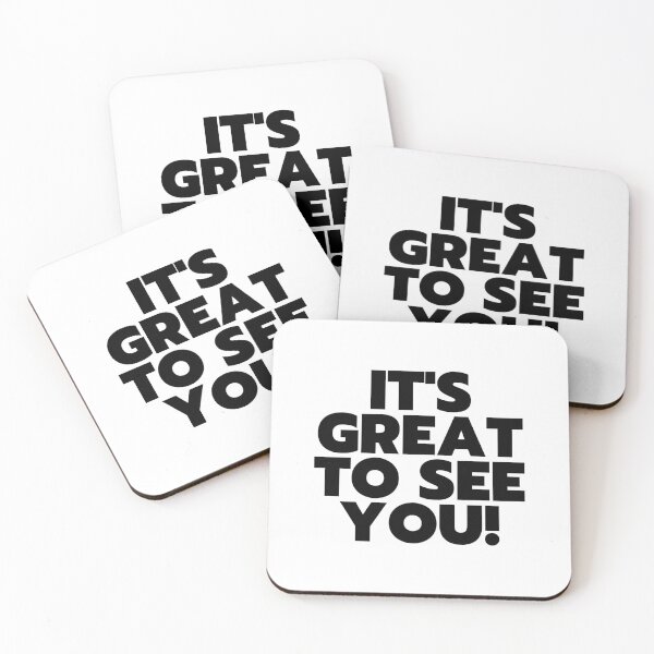 Item preview, It's Great To See You!" - White Lie Party Print designed and sold by TopTrendNow.