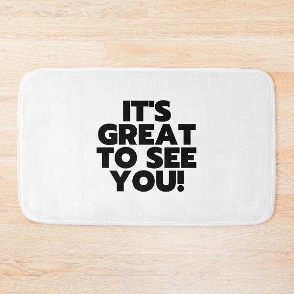 Item preview, It's Great To See You!" - White Lie Party Print designed and sold by TopTrendNow.