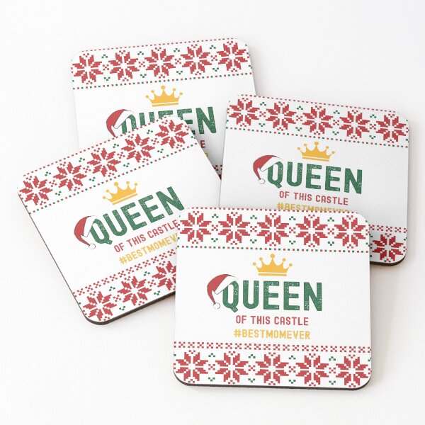 Item preview, Queen of This Castle #Best Mom Ever | Family Matching Mom, Dad, Daughter and Son Gifts | Christmas Ugly Sweater designed and sold by InkItStudio.