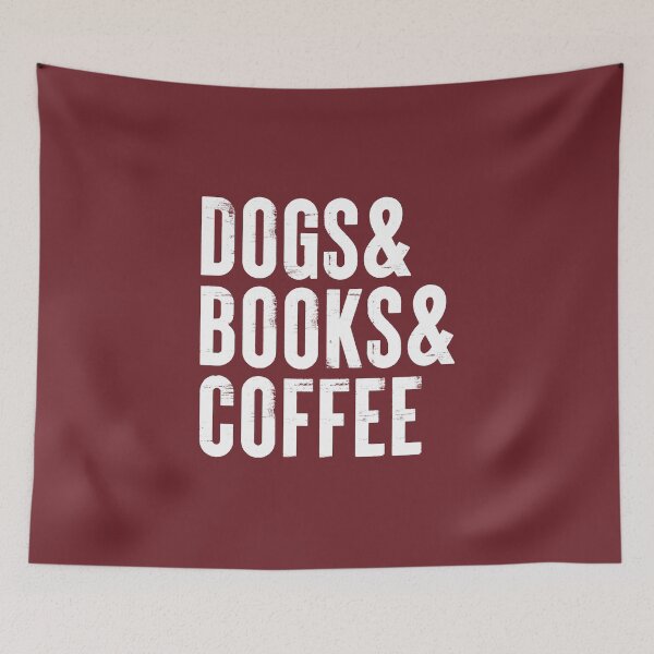 Aperçu de l'œuvre Livres et café sur les chiens #6 créée et vendue par SalahBlt.