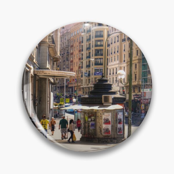 Item preview, Newspaper Stand on the Gran Via designed and sold by tomg.