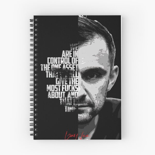 Item preview, Black and white Gary Vee Entrepreneurial quote. designed and sold by Enea Kelo.