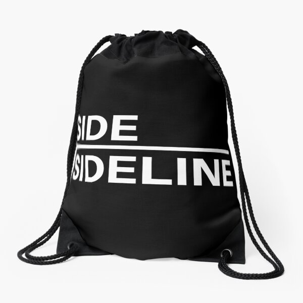 side sideline Drawstring Bag