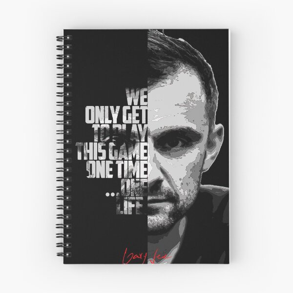 Item preview, Black and white Gary Vee Entrepreneurial quote. designed and sold by Enea Kelo.