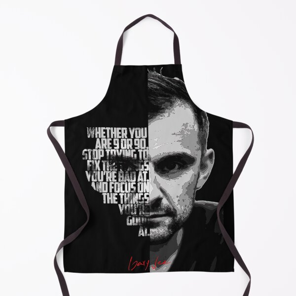 Item preview, Black and white Gary Vee Entrepreneurial quote. designed and sold by Enea Kelo.