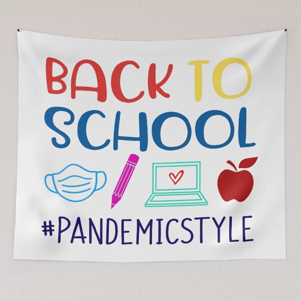 Item preview, Back To School 2020, Learning Online, Mask, Learning Home, Zoom Teacher, Teaching From a Distance, Online education designed and sold by UniqueStylistic.
