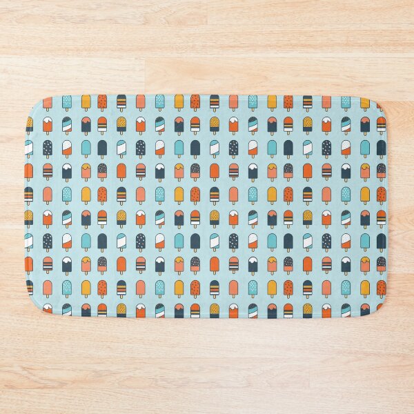 Item preview, Popsicles blue background designed and sold by flamendes.