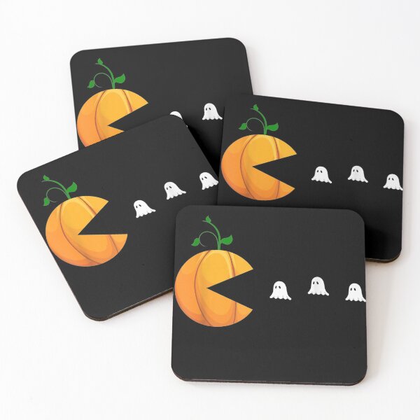 Item preview, Pumpkin eating ghosts halloween designed and sold by MarcMolinaro.