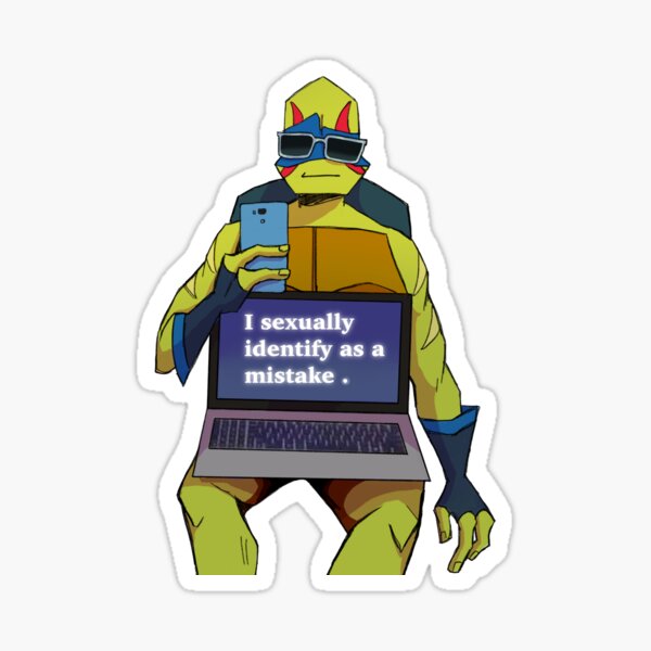 Item preview, leo sexually identifies as a mistake designed and sold by nerfedpizza.